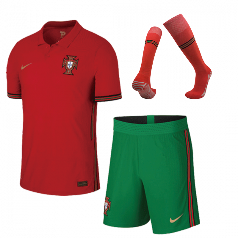 Portugal 2020 Home Red Kids Kit