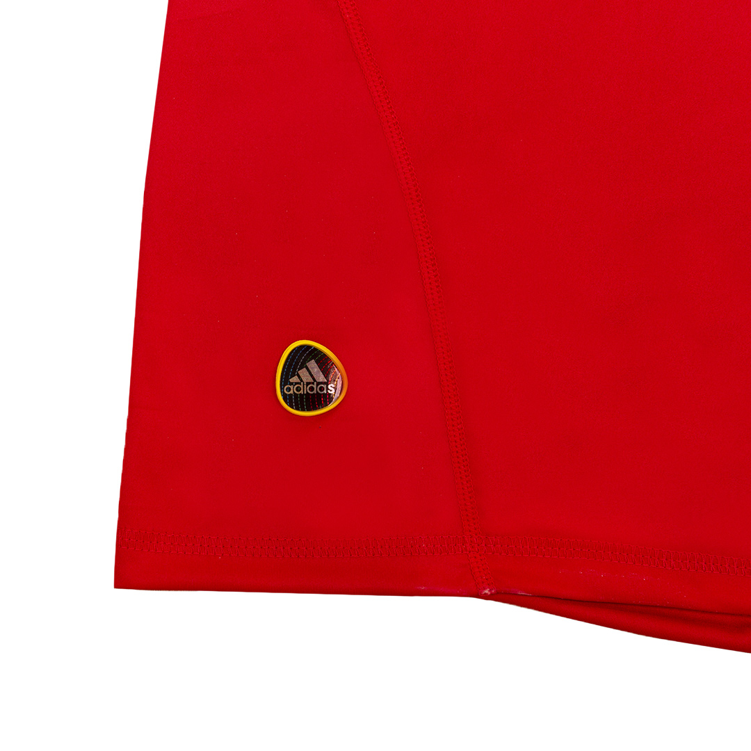 Spain 2010 Home Red Retro Jersey
