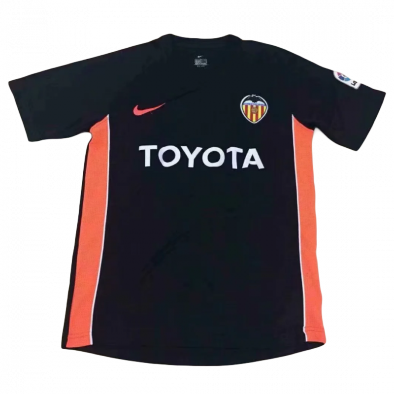 Valencia 2006 Away Black Retro Jersey