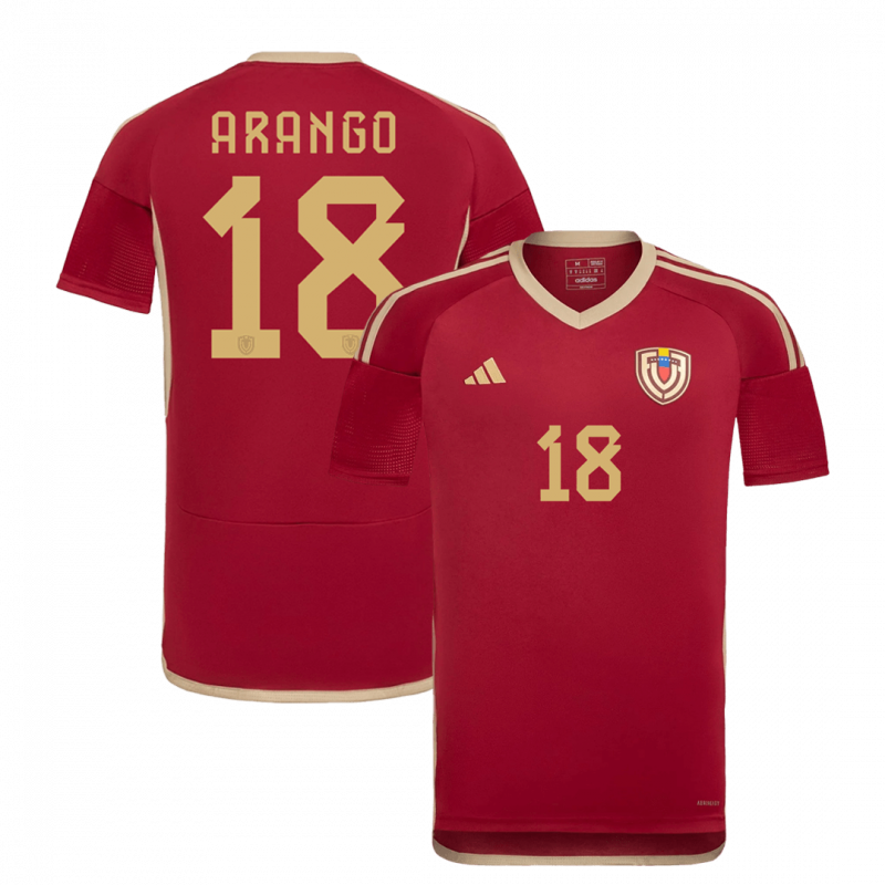 ARANGO #18 Venezuela 2024 Home Red Jersey