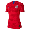 USA 2019 Away Red Long Sleeve Women Jersey