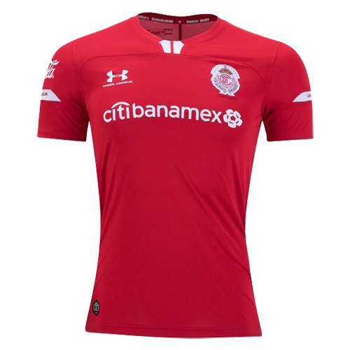 Deportivo Toluca 2019/20 Home Red Jersey