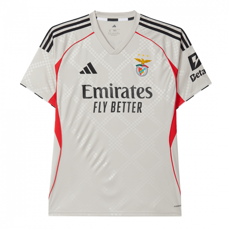 Benfica 2025/26 Away Beige Jersey