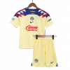 Club America 2023/24 Home Yellow Kids Kit