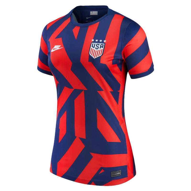 USA 2021/22 Away Red Women Jersey