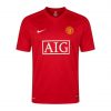 Manchester United 2007/08 Home Red Retro Jersey