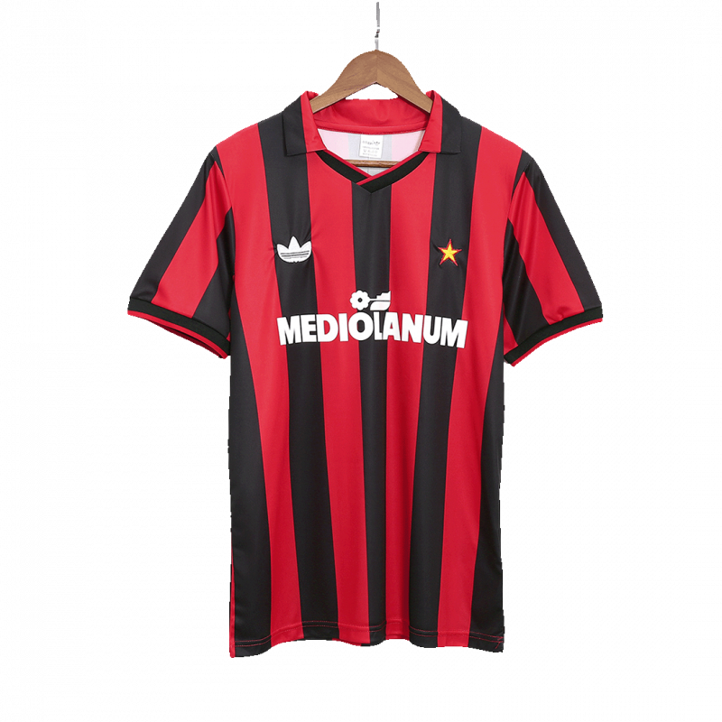 AC Milan 1990/91 Home Black Retro Jersey
