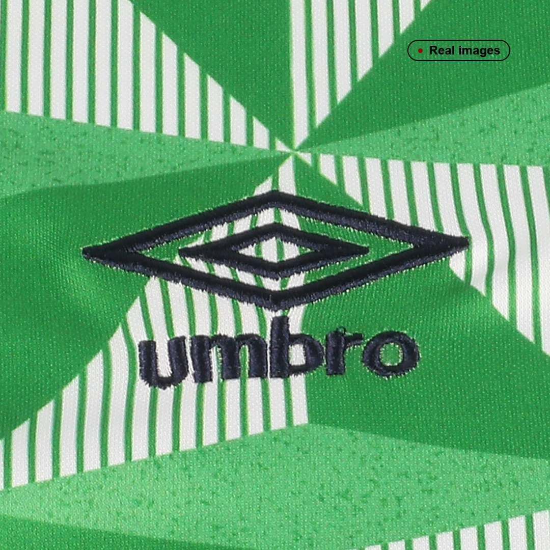 Northern Ireland 1990 Home Green Retro Jersey