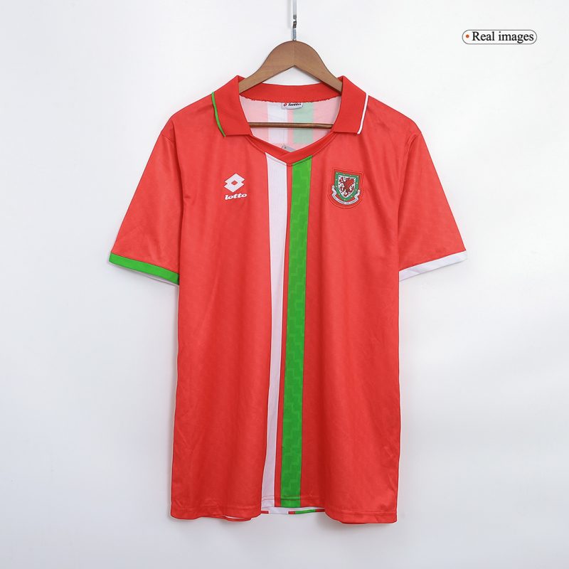 Wales 1996/98 Home Red Retro Jersey