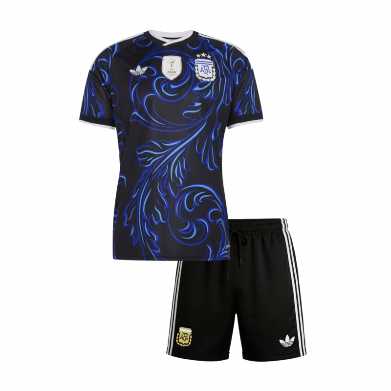 Argentina 2026 Away Black Kids Kit