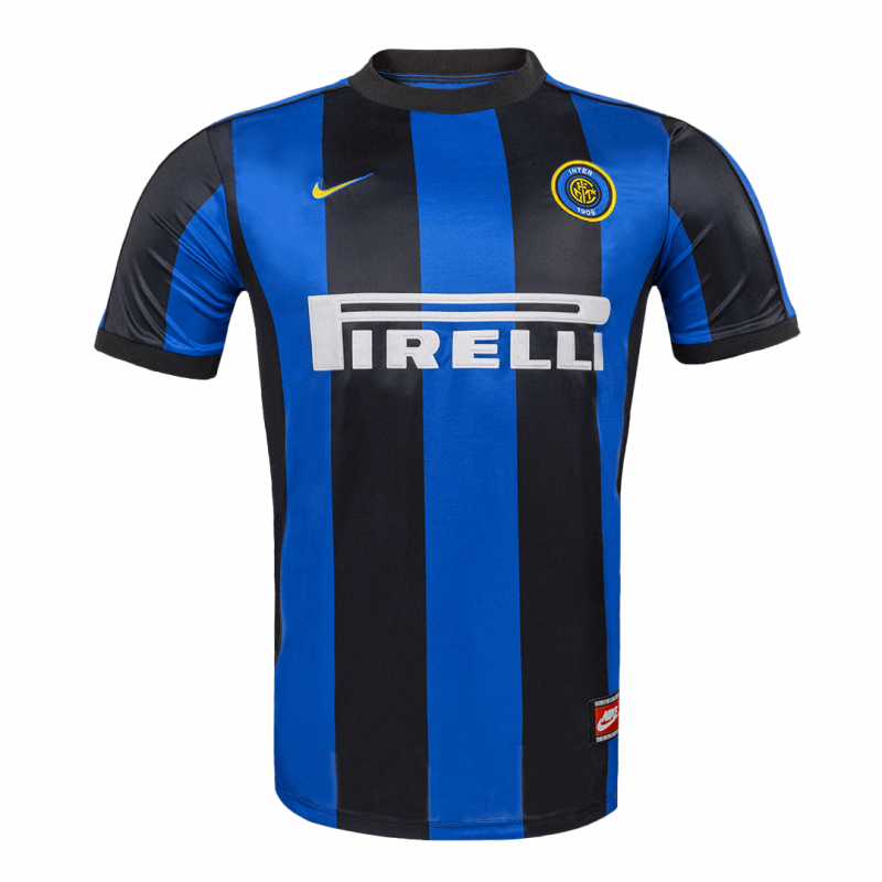Inter Milan 1999/00 Home Black Retro Jersey