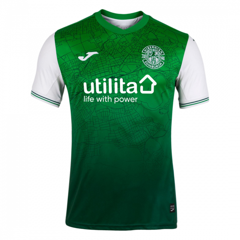 Hibernian 2021/22 Home White Jersey