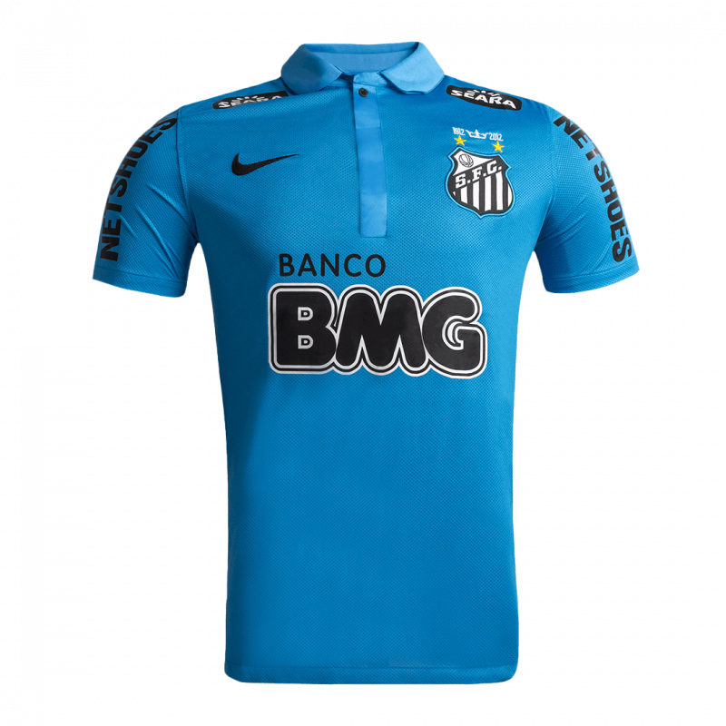 Santos FC 2012 Third Blue Retro Jersey
