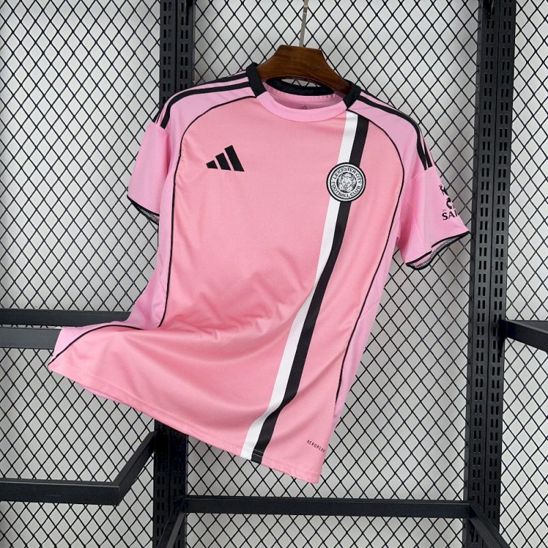 Leicester maillot foot 2025/26 Away Jersey