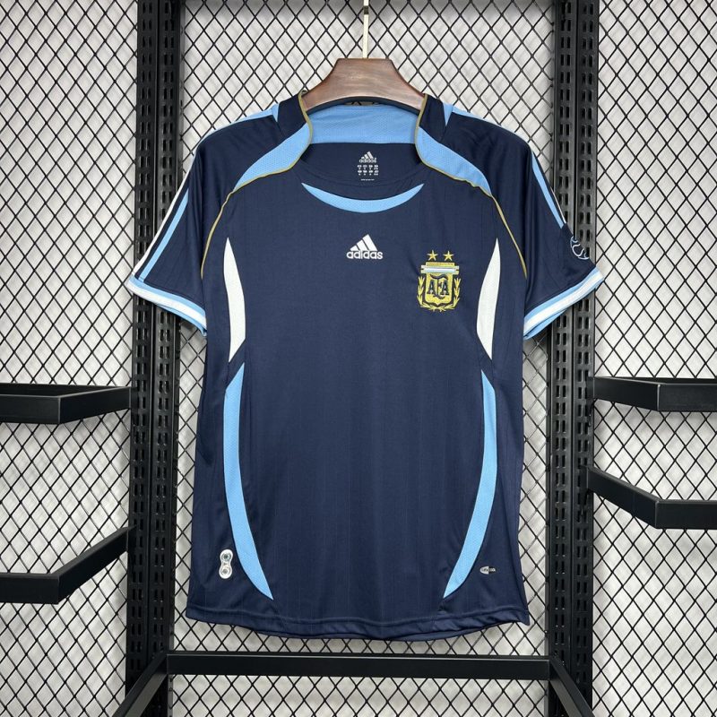 Argentine maillot foot 2006 Retro Jersey