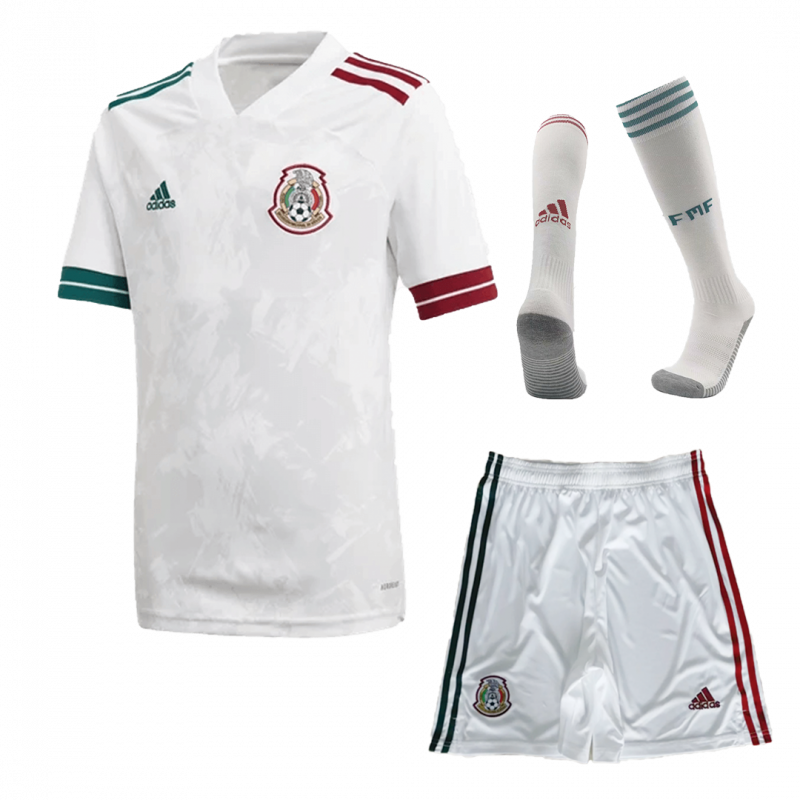 Mexico 2020 Away White Kids Kit