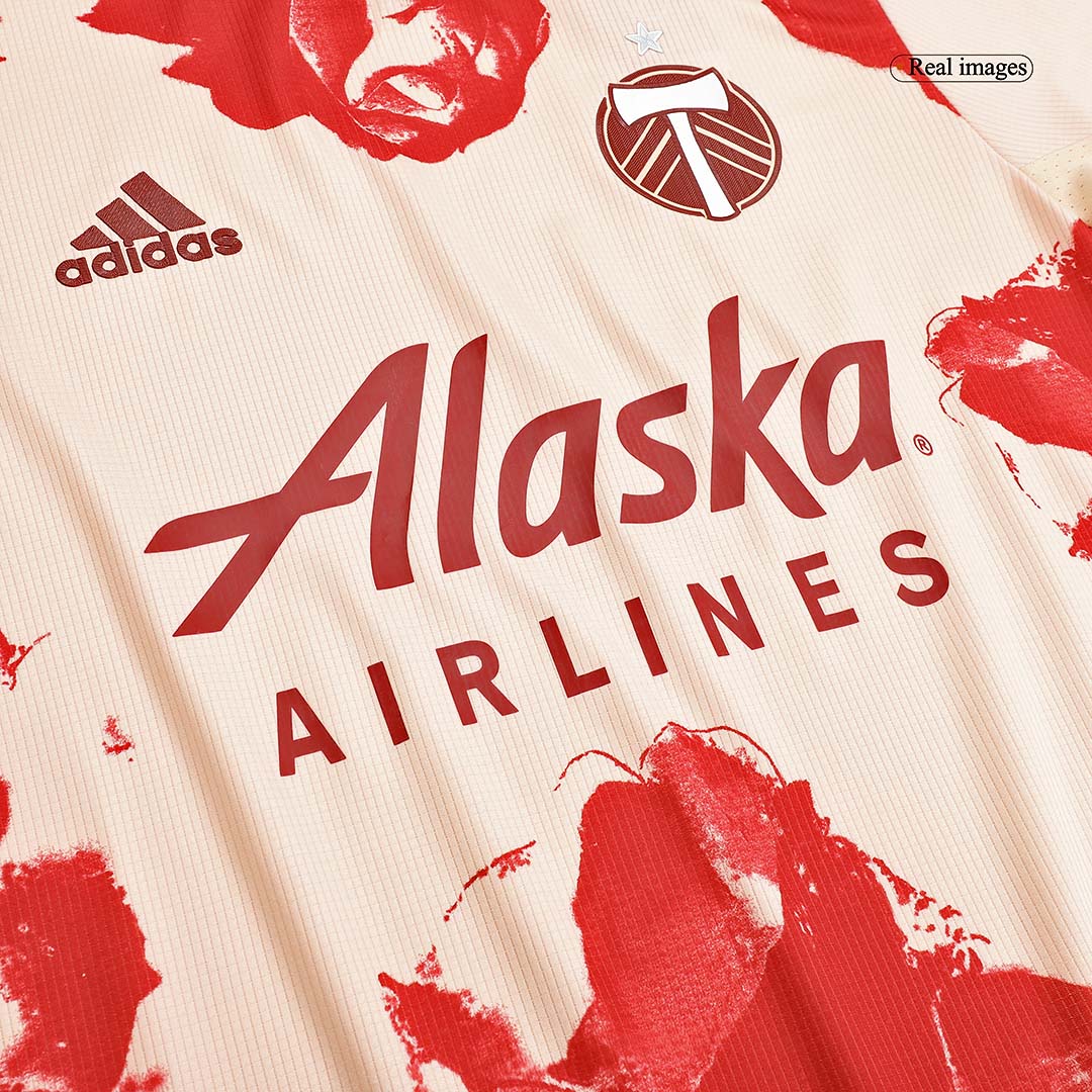 Portland Timbers 2022 Away Pink Player Version Jersey