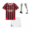 AC Milan 2024/25 Home Red Kids Kit