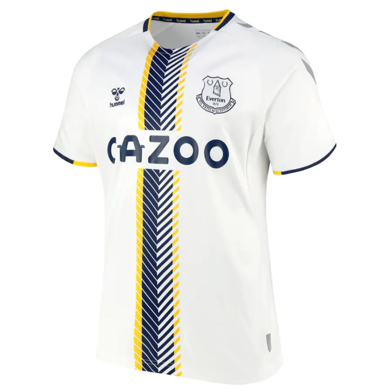 Everton 2021/22 Third White Jersey