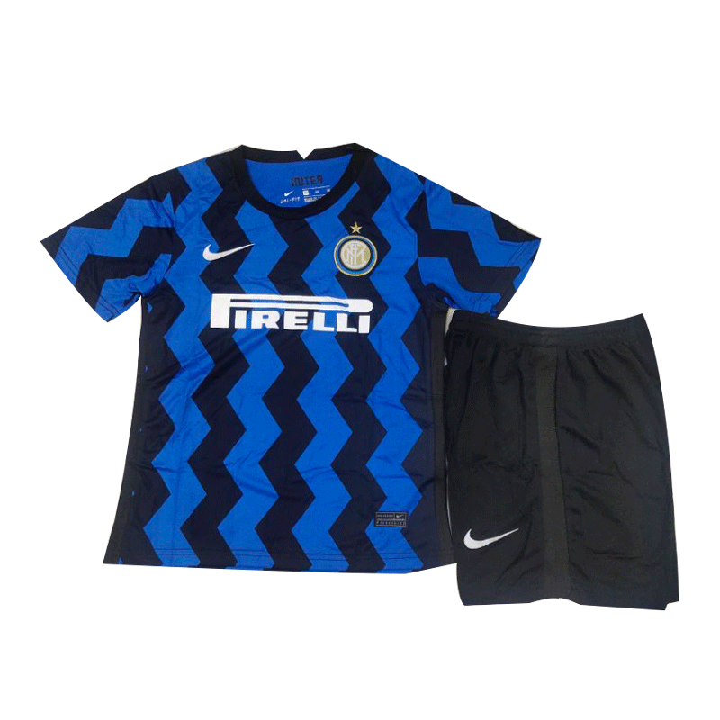 Inter Milan 2020/21 Home Black Kids Kit