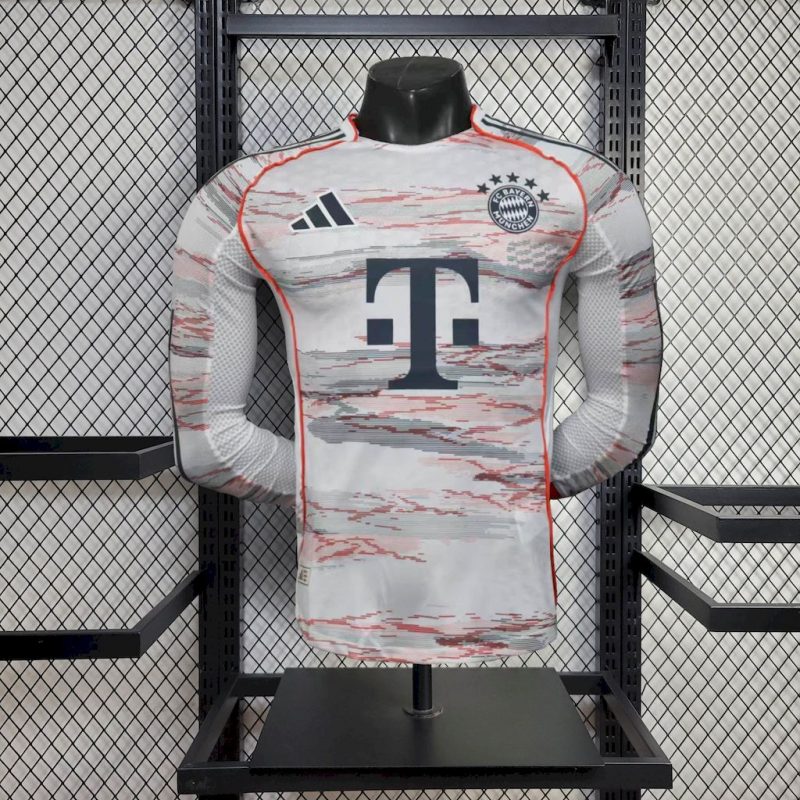 Bayern Munich Maillot 2025/26 Long Sleeve Jersey