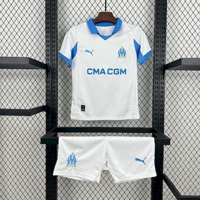 Olympique de Marseille 2025/26 Kids Kit