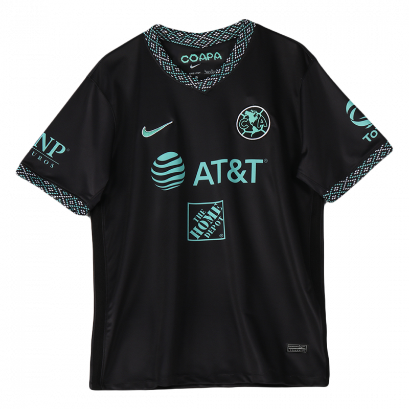 Club America 2022 Third Black Jersey