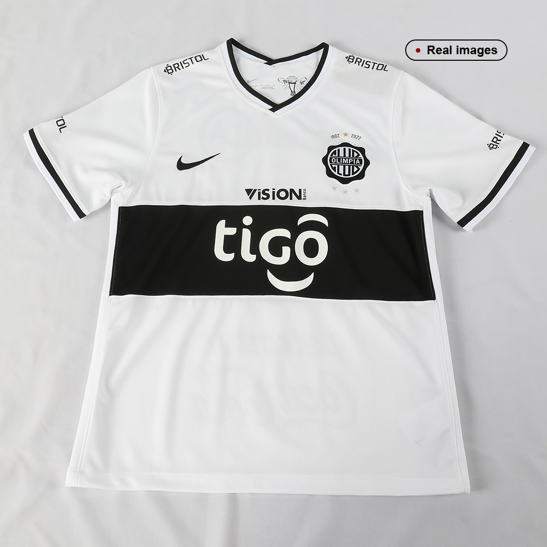 Club Olimpia 2022/23 Home Black Jersey