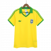 Brazil 1977 Home Yellow Retro Jersey