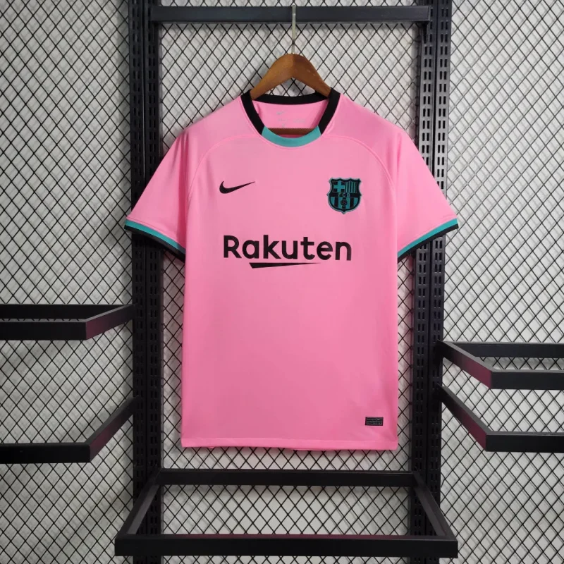 Barcelona 2020/21 Pink Retro Jersey