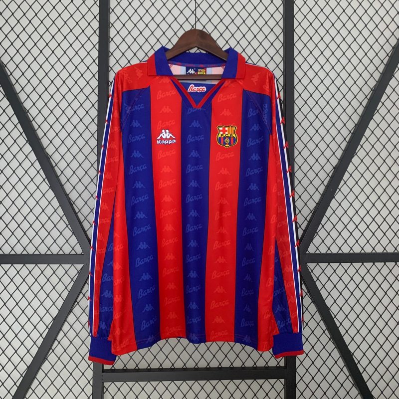 Barcelona 1996/97 Long Sleeve Retro Jersey
