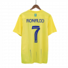 RONALDO #7 Al Nassr 2023/24 Home Yellow Premium Jersey