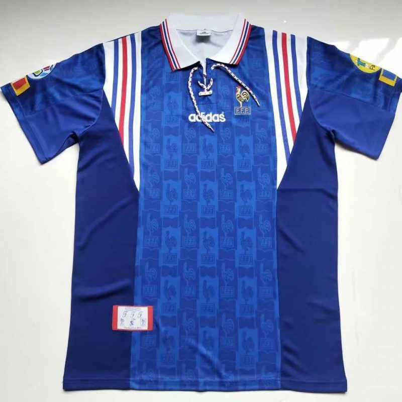 Equipe De France 1996 Retro Jersey