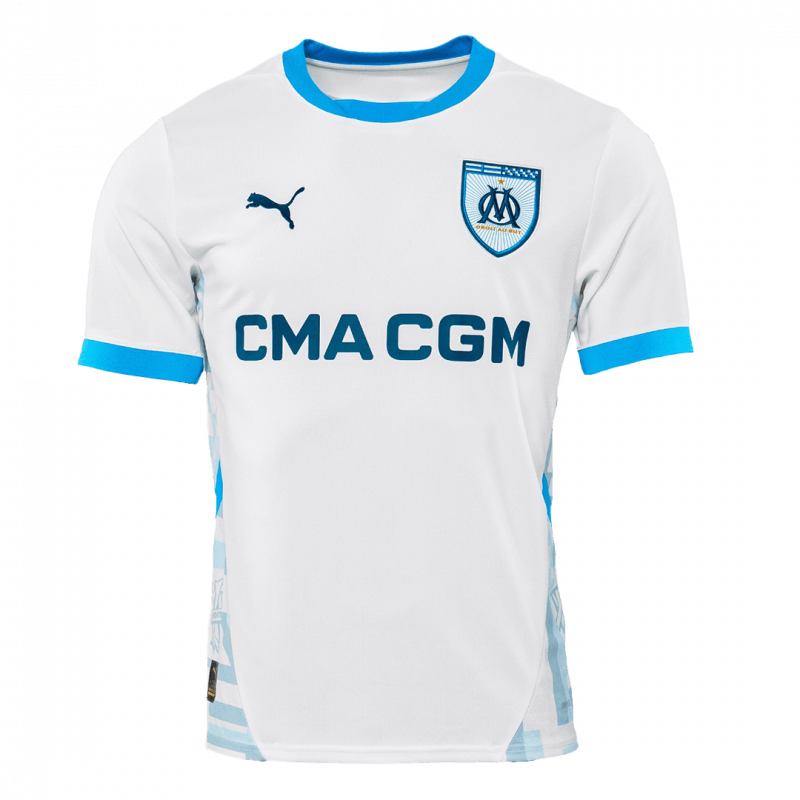 Marseille 2024/25 Home White Jersey