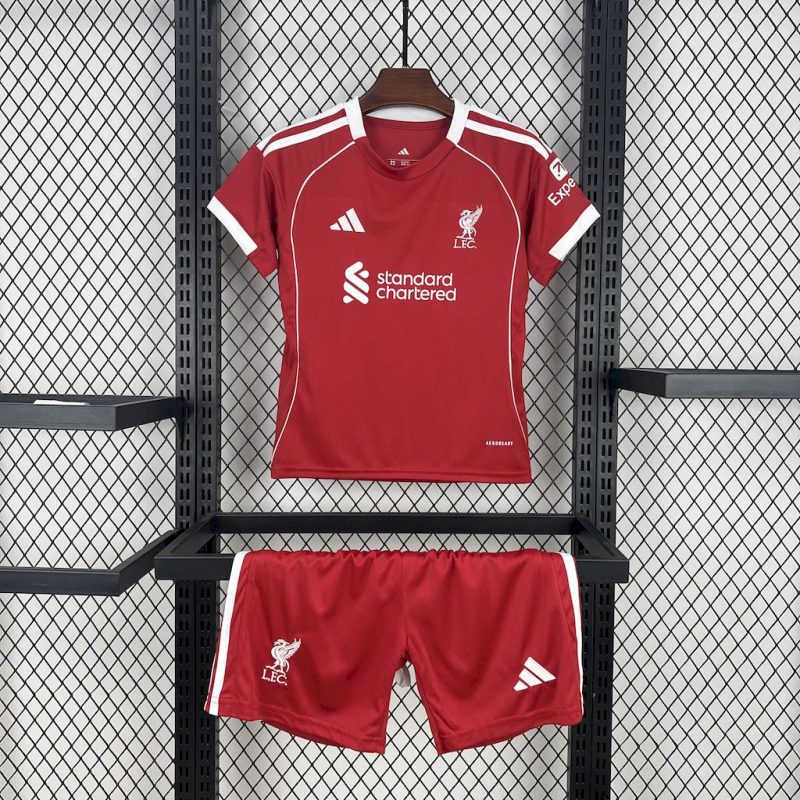 Liverpool Kit Enfant 2025/26 Kids Kit