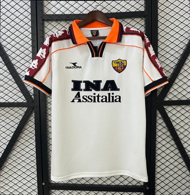 AS Roma maillot 1998/99 Retro Jersey