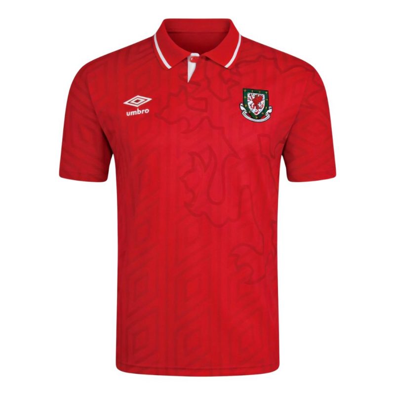 Wales 1992/94 Home Red Retro Jersey