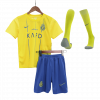 Al Nassr 2023/24 Home Yellow Kids Kit