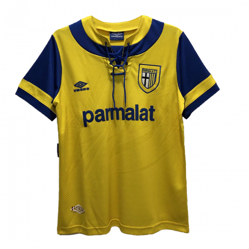 Parma Calcio 1913 1993/95 Away Yellow Retro Jersey
