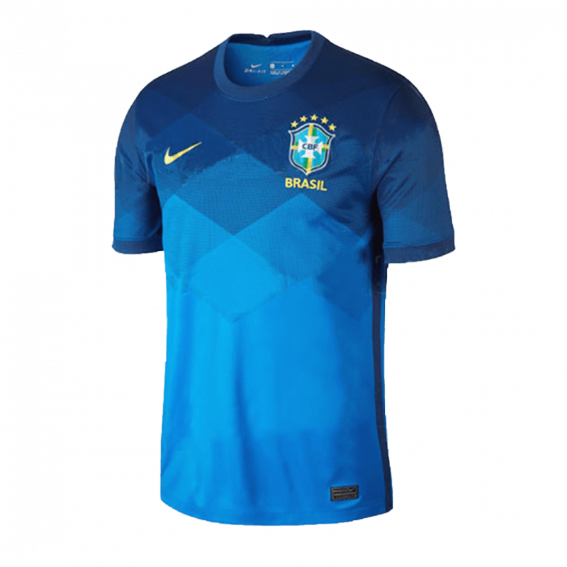 Brazil 2021 Away Blue Jersey