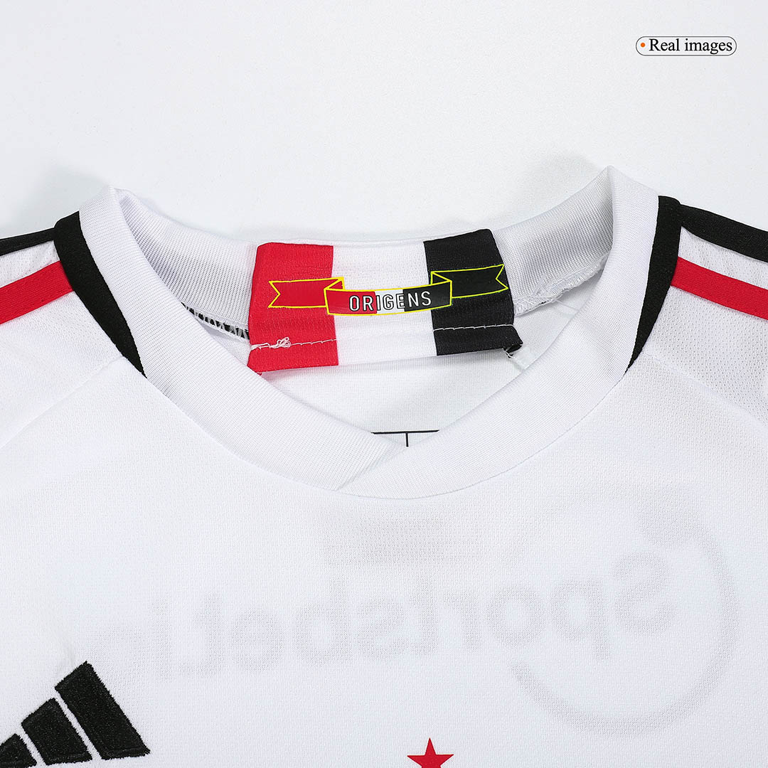 Sao Paulo FC 2023/24 Home White Kids Kit