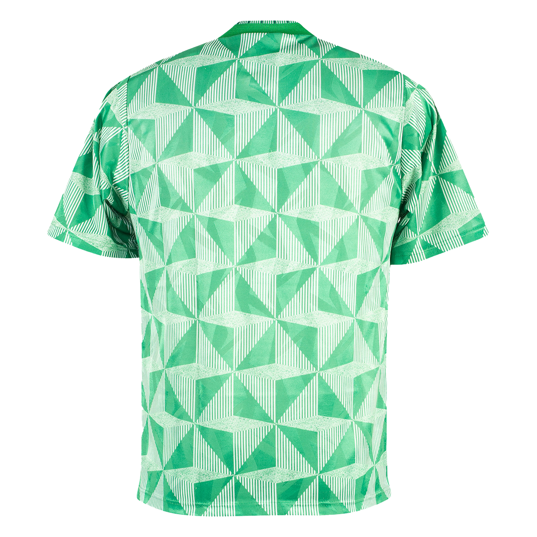 Northern Ireland 1990 Home Green Retro Jersey