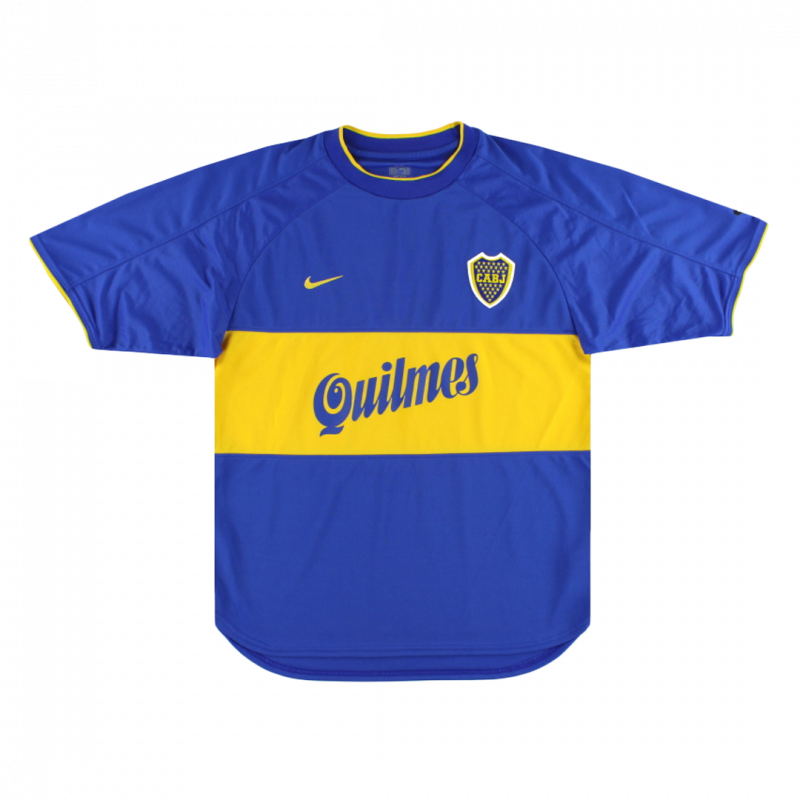 Boca Juniors 2000/01 Home Blue Retro Jersey