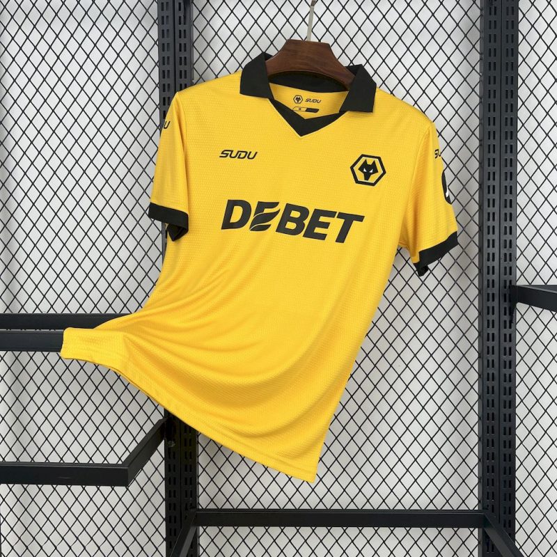 Wolverhampton maillot foot 2025/26 Home Jersey