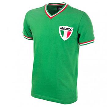 Mexico 1970 Home Green Retro Jersey