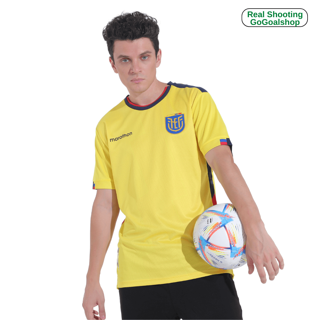 Ecuador 2022 Home Yellow Jersey