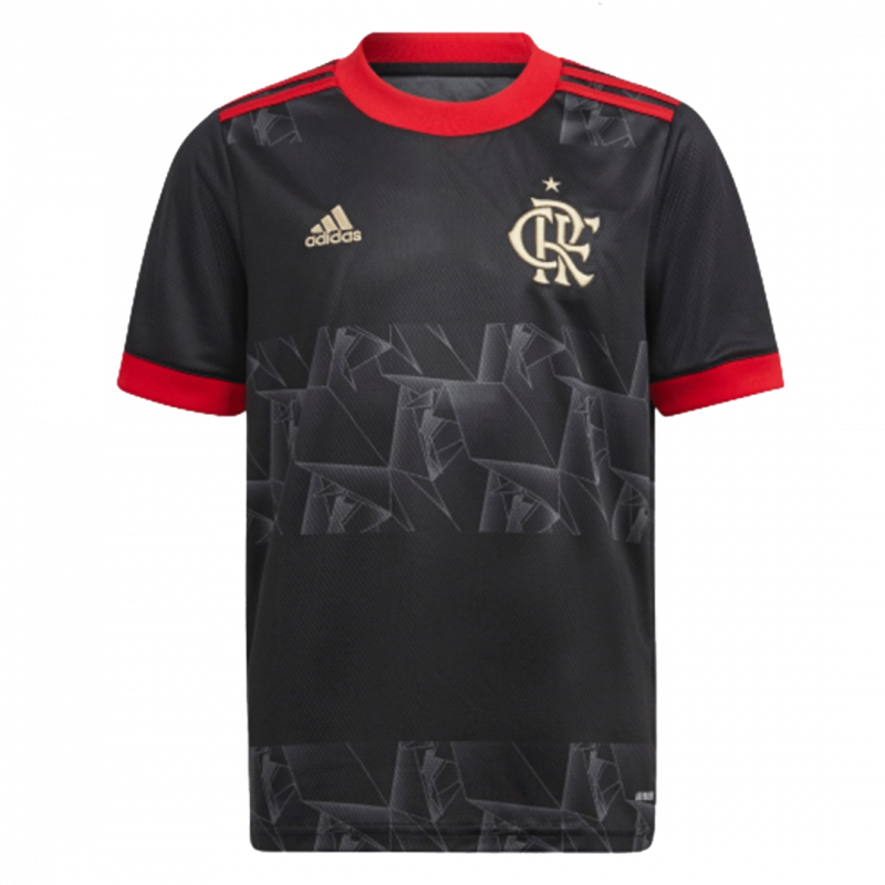 CR Flamengo 2021/22 Third Black Jersey