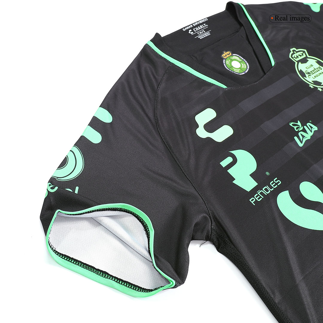 Santos Laguna 2023/24 Away Black Jersey
