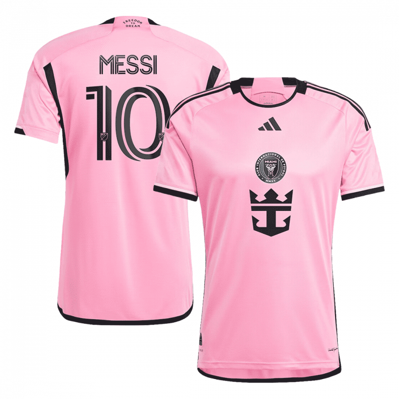 MESSI #10 Inter Miami CF 2024 Home Pink Player Version Jersey