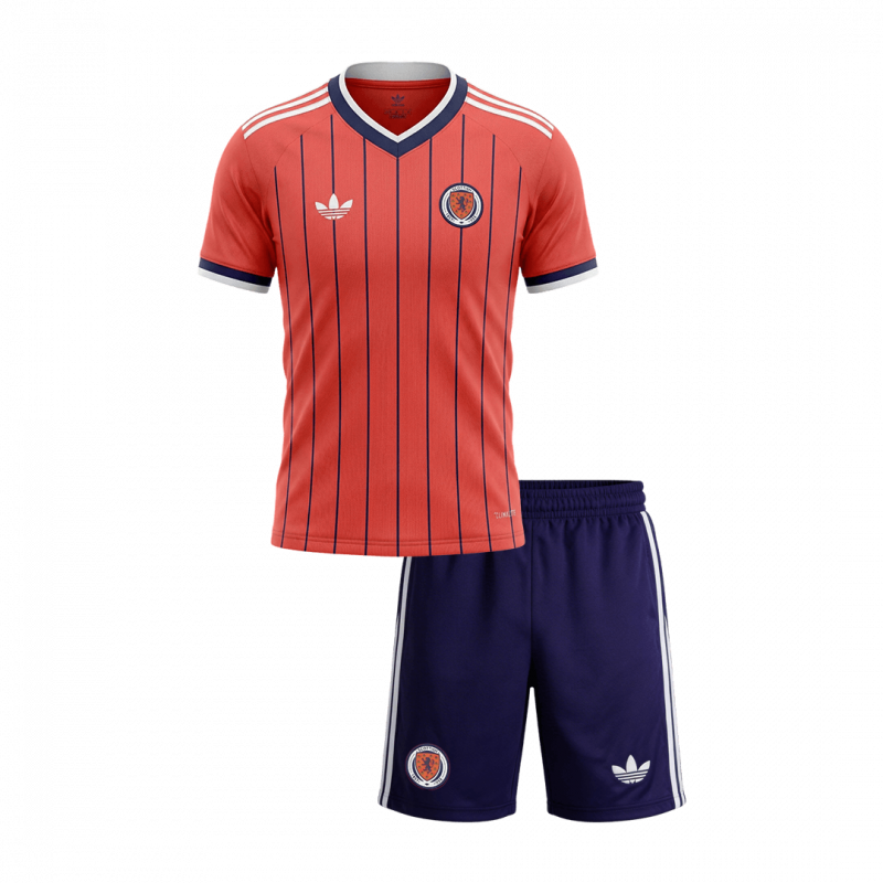 Scotland 2026 Away Coral Kids Kit
